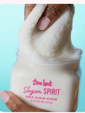 Tree Hut Sugar Spirit Shea Sugar Scrub — White